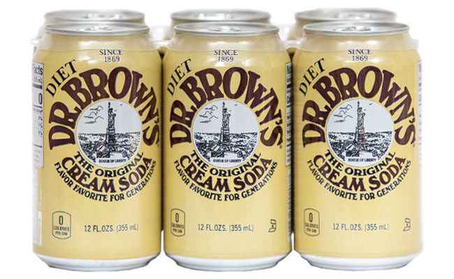 Dr. Brown's Diet Cream Soda 6pk